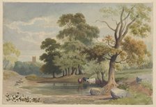 Brecon, c19th century. Creator: GR Gill.