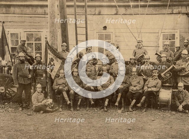 Orchestra, Created in 1903, of the Volunteer Fire Association, early 20th century. Creator: Unknown.