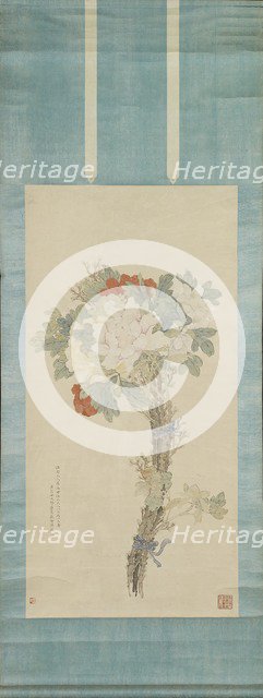 Bouquet of peonies, 1891-1908. Artist: Jiahui Miao.