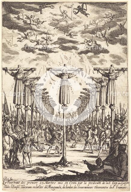 The Martyrs of Japan, c. 1627/1628. Creator: Jacques Callot.