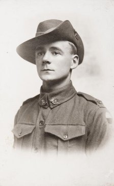 Unidentified friend of Bernard Laurence 'Barney' Nugent. Creator: Murphy.