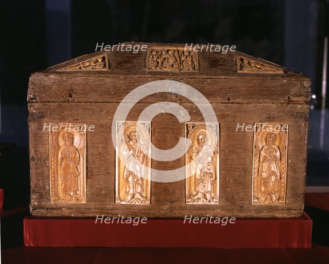  'Ark of the ivories', about 1059 from the Collegiate Church of San Isidoro.