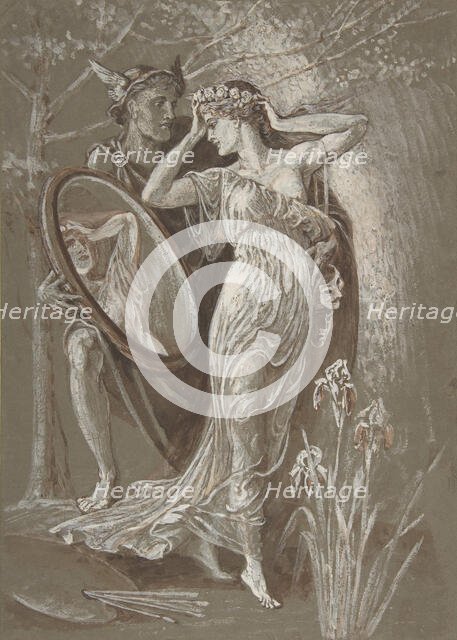 The Mirror of Venus, or L'Art et Vie (Art and Life), ca. 1890. Creator: Walter Crane.