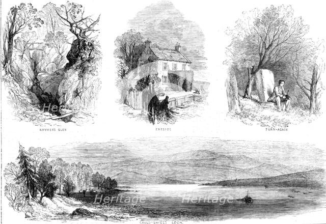 The Scott Centenary: views at Abbotsford, 1871. Creator: Unknown.