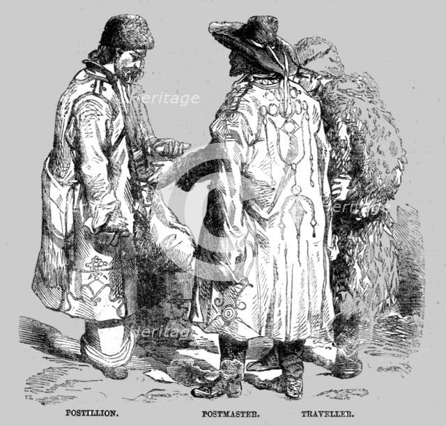 'Moldavian Costumes; Daunbian Principalities 1854', 1854. Creator: Unknown.