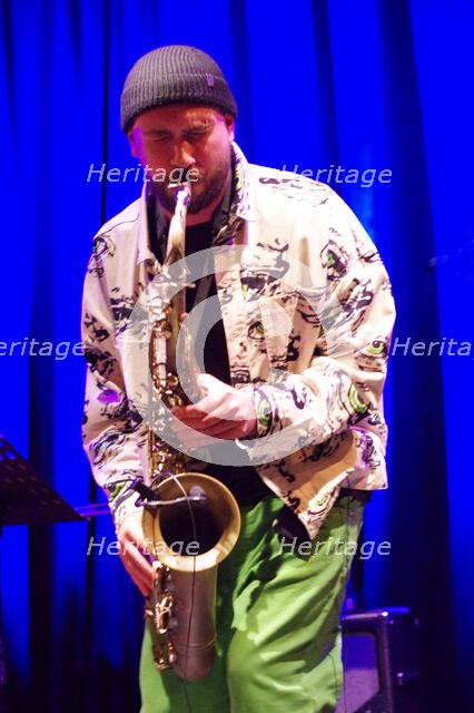 Gabriele Pribetti Quintet, Ropetackle Arts Centre, Shoreham by Sea, West Sussex, Feb 2023. Creator: Brian O'Connor.