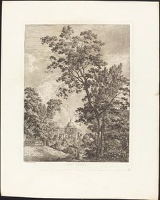 Castella Gandolfo, 1792. Creator: Jacob Wilhelm Mechau.