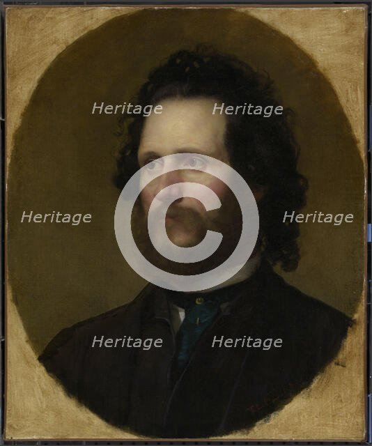 Unidentified Man, mid-late 19th century. Creator: Thomas Le Clear.