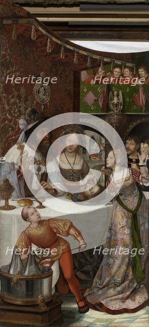 Beheading of John the Baptist, 1511. Creator: Quentin Metsys I.