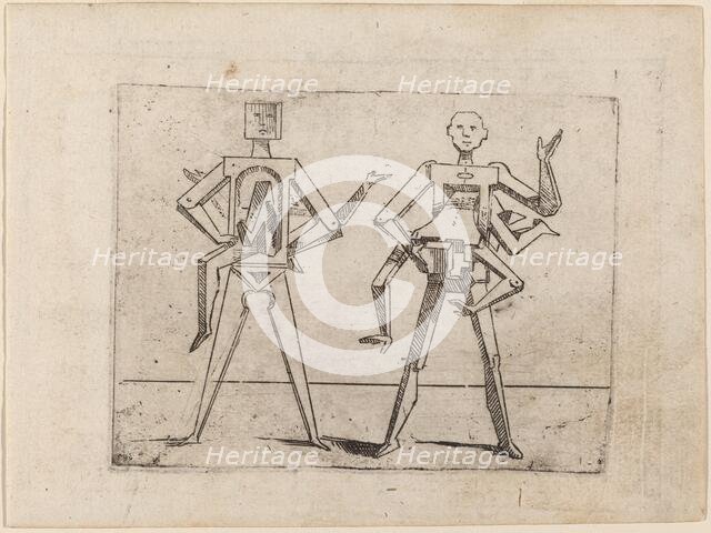 From "Bizzarie di varie Figure", 1624. Creator: Giovanni Battista Bracelli.