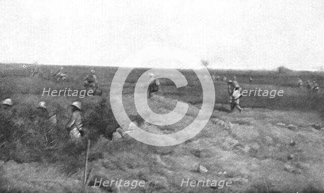 'Notre avance poursuivie; Au Sud de la Somme, le 2 juillet, dans la region d'Herbecourt', 1916 (1924 Creator: Unknown.