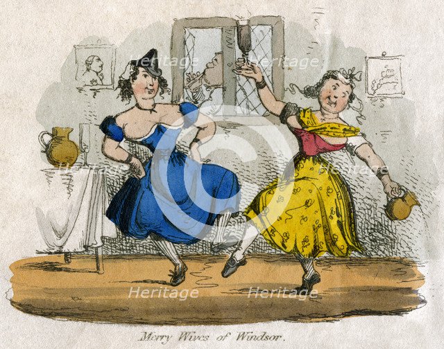 'Merry Wives of Windsor'. Artist: Unknown