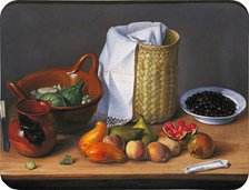 Still Life, 1840-1860. Creator: Arrieta, José Agustín (1802-1879).