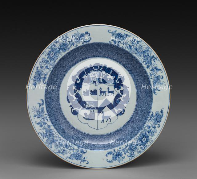 Charger, c. 1720. Creator: Unknown.