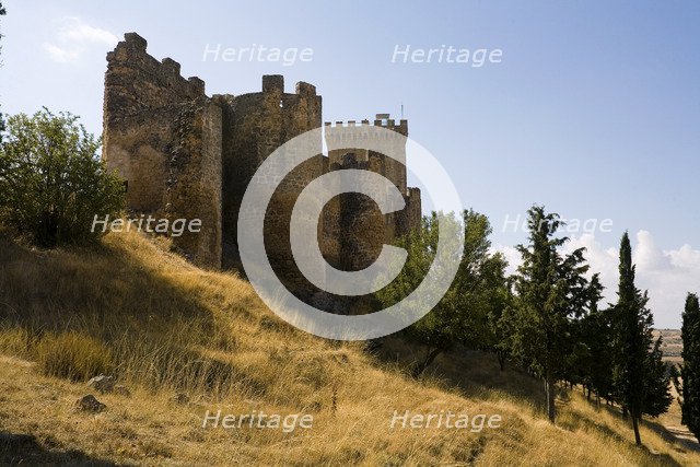 The fortress of Penaranda de Duero, Spain, 2007. Artist: Samuel Magal