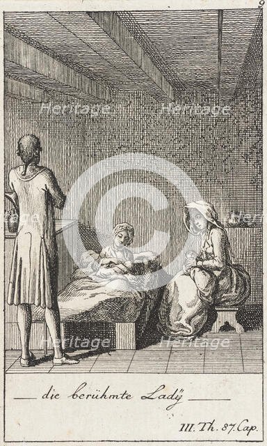 Plate 9 for Thomas Smollett's 'The Adventures of Peregrine Pickle', 1785. Creator: Daniel Nikolaus Chodowiecki.