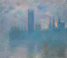 Houses of Parliament, London, 1900/01. Creator: Claude Monet.