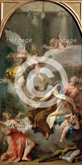 The Vision of Saint Teresa of Ávila.