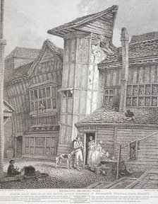 Milton Street, London, 1791. Artist: John Thomas Smith