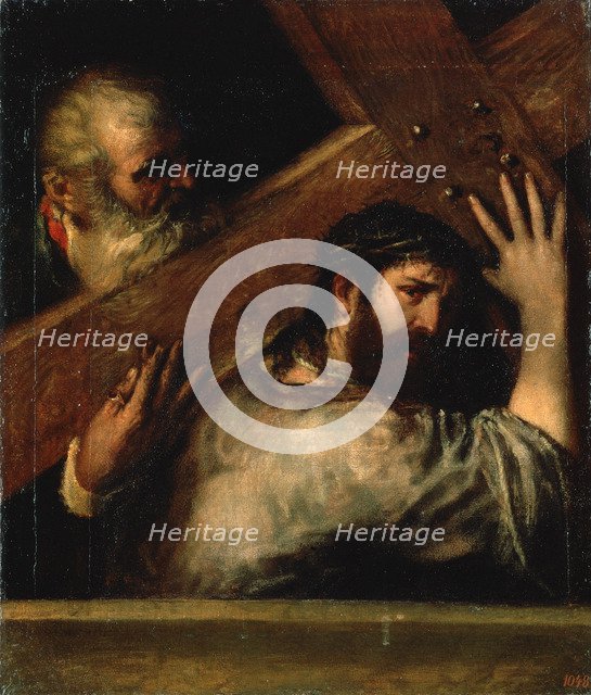'Christ Carrying the Cross', 1560s.  Artist: Titian