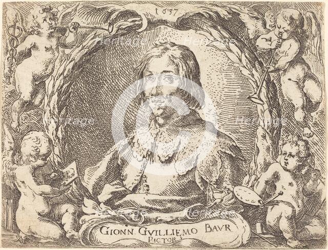 Capricci di varie battaglie (Frontispiece), 1635. Creator: Johann Wilhelm Baur.