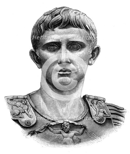 Emperor Caesar Augustus, (1902). Artist: Unknown
