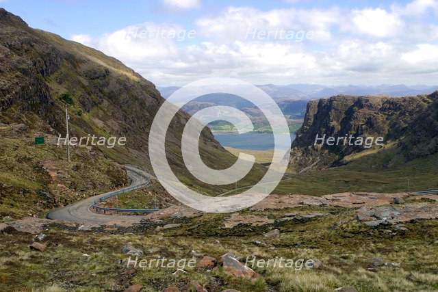 Applecross Peninsula and Loch Kishorn, Highland, Scotland.