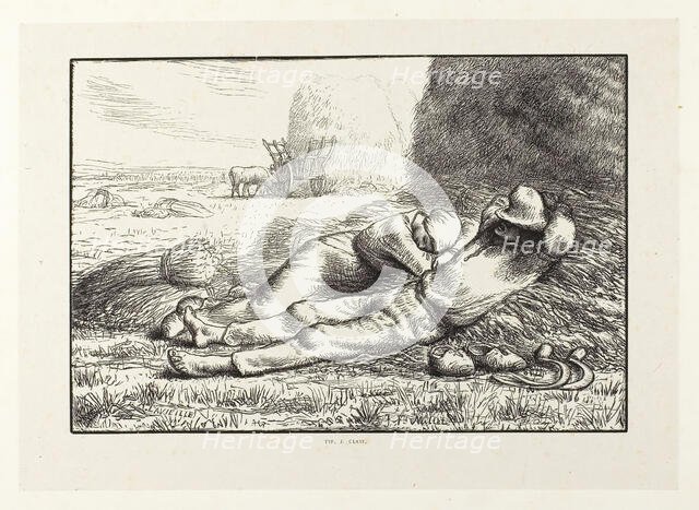 Noon, 1860. Creator: Jacques-Adrien Lavieille.