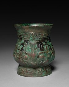 Zun: Ceremonial Vessel, c. 1023-900 BC. Creator: Unknown.