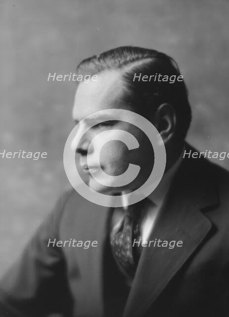 Trovitch, D., Mr., portrait photograph, 1917 May 21. Creator: Arnold Genthe.