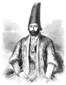 Ferouk Khan, the Persian Ambassador to the Emperor of the French, 1857. Creator: Unknown.