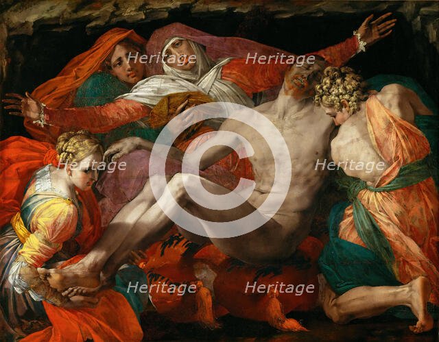 Pietà, Between 1530 and 1535. Creator: Rosso Fiorentino (1495-1540).
