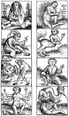 Beliefs and popular superstitions, 1493 (1849).Artist: A Bisson