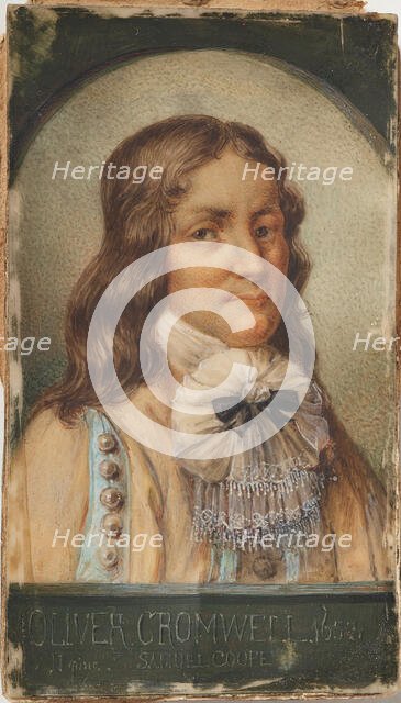 Portrait of Oliver Cromwell (1599-1658), 1653. Creator: Cooper, Samuel (1609-1672).