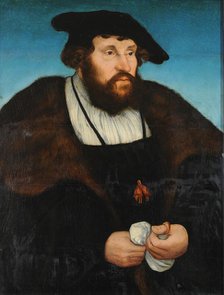 Portrait of the King Christian II of Denmark (1481-1559), ca 1523-1530.