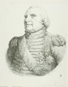 Portrait of Louis XVIII, 1816. Creator: Pierre Nolasque Bergeret.
