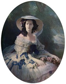 'The Empress Eugenie', 19th century, (c1920). Artist: Franz Xaver Winterhalter