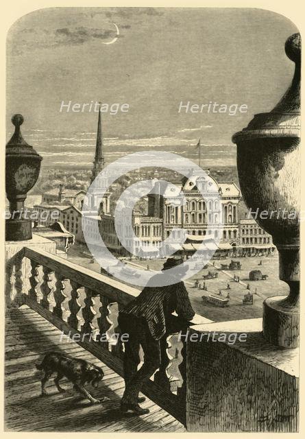 'Glance at Detroit from the City Hall', 1872.  Creator: John Douglas Woodward.