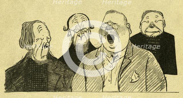 'His Favourite Hymn', early 20th century.  Creator: Albert Engstrom.