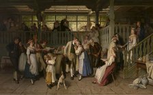 Guests at a Wedding, 1882. Creator: Theodore Gerard.