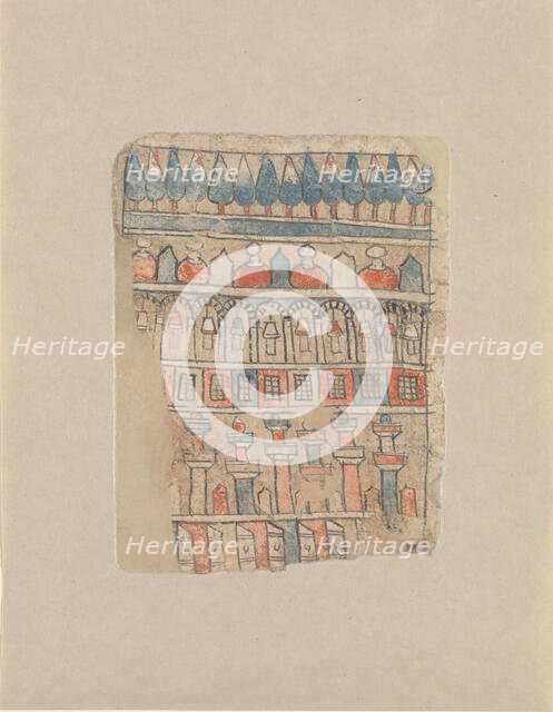 Architectural Scene, 16th century. Creator: Unknown.