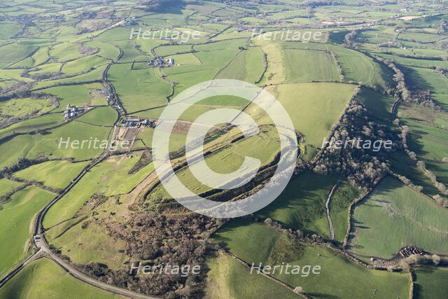 Pilsdon Pen hillfort, Dorset, 2019. Creator: Damian Grady.