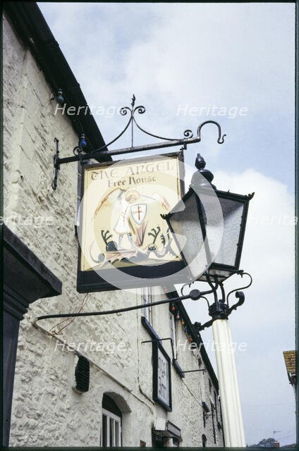 The Angel Inn, Grosmont, Abergavenny, Monmouthshire, Wales, 1985. Creator: Dorothy Chapman.