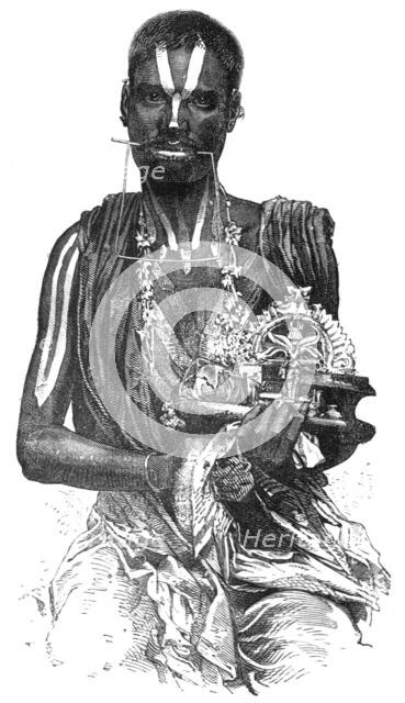 'Hindoo Fakir', 1875. Creator: Unknown.