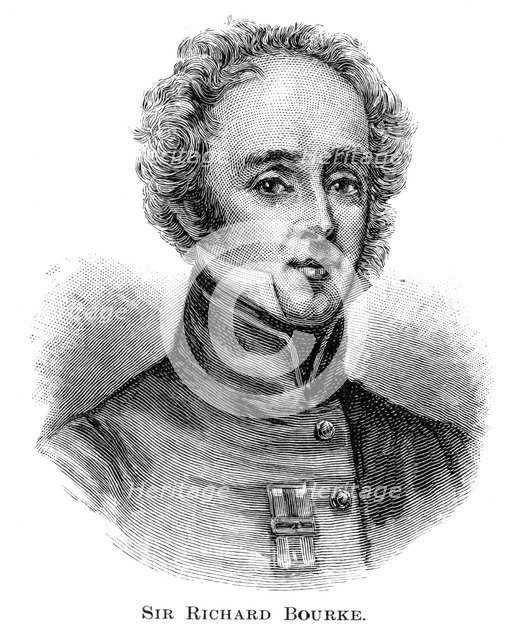 Sir Richard Bourke, Governor of New South Wales, (1886). Artist: Unknown
