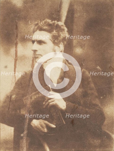 Rev. Charles John Brown, 1843-47. Creators: David Octavius Hill, Robert Adamson, Hill & Adamson.