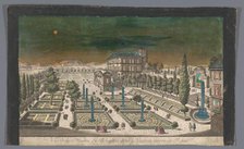 View of the Giardini Vaticani in Vatican City, 1700-1799. Creator: Anon.