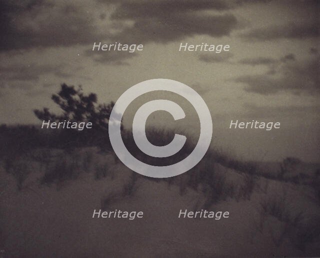 Landscape of sand dunes, c1900. Creator: Unknown.