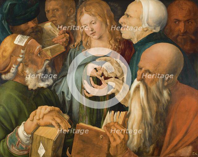 Jesus Among the Doctors, 1506. Creator: Albrecht Durer.