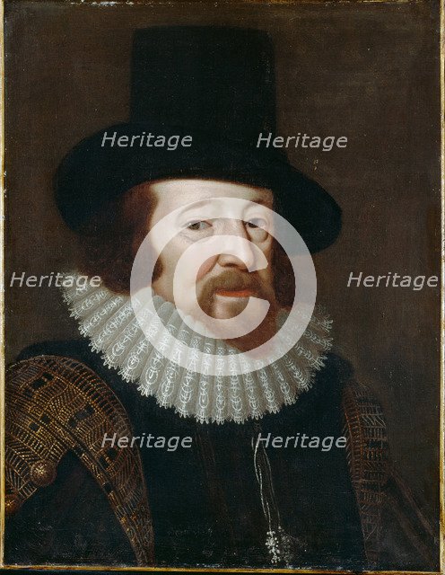 Portrait of Francis Bacon (1561–1626), c. 1622. Artist: Anonymous  